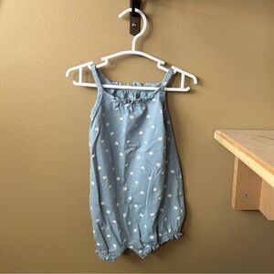 Carter's Blue Romper with Seashells